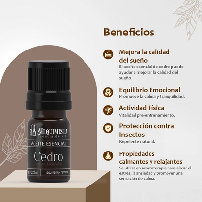Aceite Esencial de Cedro