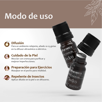 Aceite Esencial de Cedro